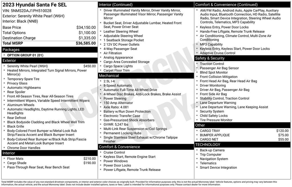 hyundai santa fe 2023 5NMS2DAJ1PH510028 image hyundai santa fe 2023 5NMS2DAJ1PH510028 image